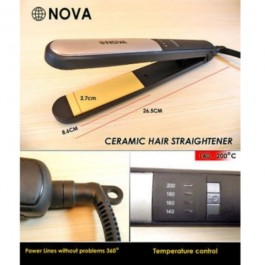 Nova hair straightener nhc-482crm